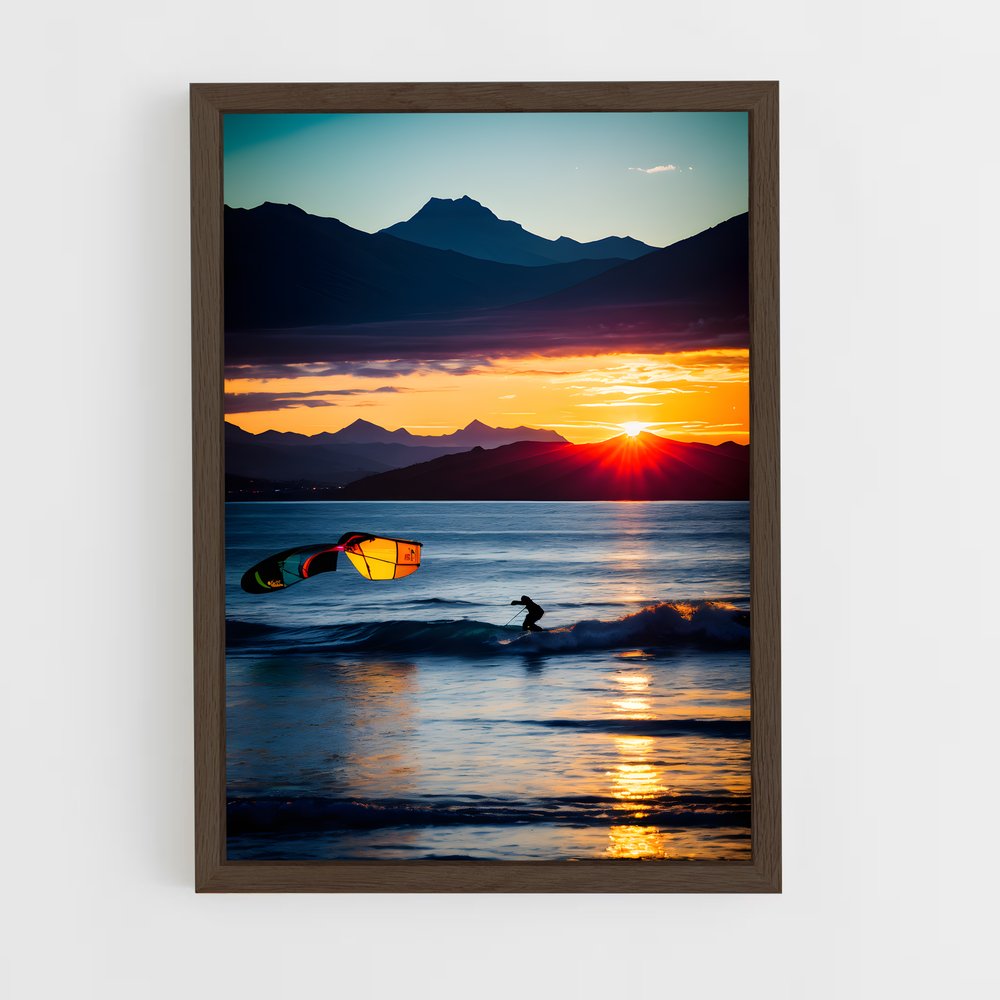 Poster Fortaleza world – affiche Kitesurf (vue 5)